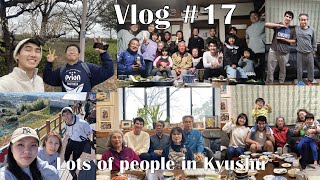 Vlog 17 A lot of people in Kyushu [upl. by Tanberg675]