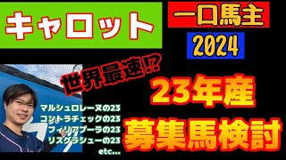 【競馬】【一口馬主】【キャロット】世界最速！？2024年キャロットクラブ募集馬検討！全49頭、あの繁殖やこの繁殖にはどの種牡馬がつけられた？マルシュロレーヌやコントラチェック、フィリアプーラの初仔は？ [upl. by Jackson88]