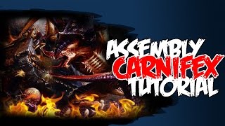 Assemble amp Magnetize The Carnifex  Hobby Tutorial Tyranids [upl. by Oiratno932]