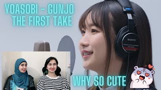 YOASOBI  Gunjo  THE FIRST TAKE 🌸 Reaction 🌸 [upl. by Aretse]