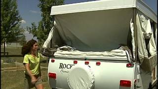 Rockwood Freedom Popup Camper Setup  Factory Video [upl. by Arst]