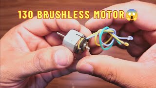 130 dc brushless motor  ab banao powerful BLDC motor ghar pey at 0 cost [upl. by Nithsa]