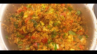 Kisir Rezept  Türkischer Salat  gesund amp vegan [upl. by Netsriik516]