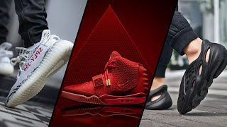 TOP 10 YEEZYS OF ALL TIME [upl. by Hose]