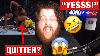 THE MMA GURU REACTS to CURTIS BLAYDES FINISHING JAILTON ALMEIDA [upl. by Amsirp576]