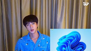 ENGSUB  bts live jin in weverse [upl. by Repsac]