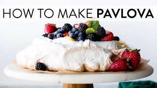 Pavlova  Sallys Baking Recipes [upl. by Ajnotal]