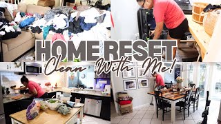 NEW 2024 Weekly Home Reset Clean With Me Real Life Mess Realistic Clean With Me [upl. by Eilyr]