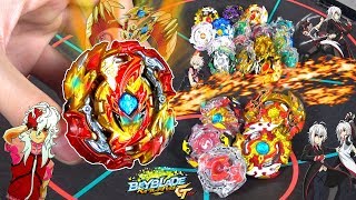 LORD SPRIGGAN vs ALL SPRIGGAN  SPRYZEN EVOLUTIONS BEYBLADE BURST GT ベイブレードバーストガチンコ [upl. by Refinnaej]