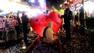 Taiwan  Pingxi Sky Lantern Festival [upl. by Nelyak391]