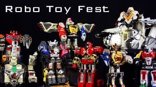 ROBO TOY FEST amp Awesome Power Ranger amp Sentai Toys [upl. by Anaujahs286]