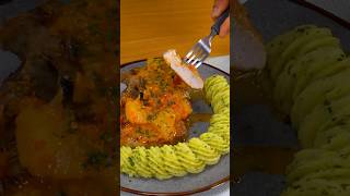 Combine CHULETAS y PERAS OBTUVE un ALMUERZO DELICIOSO almuerzo recipe food fyp parati comida [upl. by Brian77]