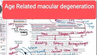 Age related macular degeneration Opthalmology ophthalmology 13  First Aid USMLE Step 1 in Urdu [upl. by Mary]