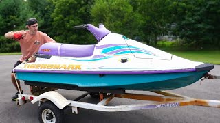 FREE Jet Ski Hasnt Run In 20 Years Can It Be Saved VERY ROUGH [upl. by Eilyac841]