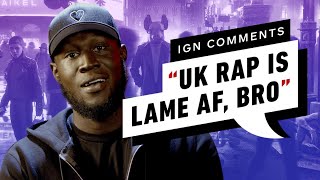 Stormzy Responds to IGN Comments [upl. by Isdnil]