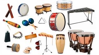 7 MUSICA instrumentos de percusion video [upl. by Dalohcin]