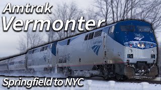 The Vermonter  A Frigid Ride Through the Northeast [upl. by Waldon]