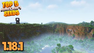 Top 5 EPIC SEEDS for Minecraft 1181 Best Minecraft 1181 Seeds [upl. by Atinihs]