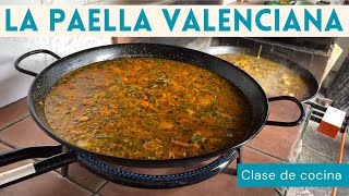 ¿Cómo se hace la paella en Valencia Una clase de paella valenciana [upl. by Ahsemot]