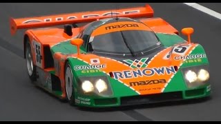 【音量注意】ルマン優勝55号車 マツダ787Bロータリーエンジンサウンド [upl. by Notlrak261]