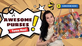 Temu Haul Awesome Purses temuhaul temustyle temufinds temufashion [upl. by Happ]