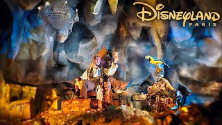 4K Pirates of the Caribbean  Disneyland Paris [upl. by Kusin]