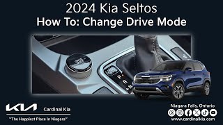 Refreshed 2024 Kia Seltos  How To Change Your Drive Mode [upl. by Hugibert]