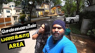 Chennais Richest Area Tour💰சென்னையின் பணக்கார Area 💵 Big Surprise😳 [upl. by Tegan]