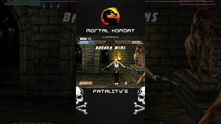 BARAKA VS MOTARO  MORTAL KOMBAT TRILOGY  HIGH LEVEL EPIC FIGHT mortalkombat games [upl. by Resor411]