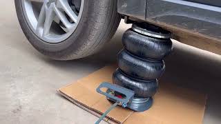 Air jack for tyre repairing [upl. by Ajiak]