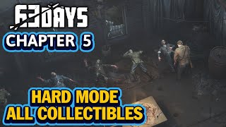 63 Days Chapter 5 Full Gameplay Walkthrough Hard Mode  All Collectibles [upl. by Sidnak238]