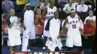 Dwyane Wade windmill alley oop vs Lithuania [upl. by Nahtnamas]