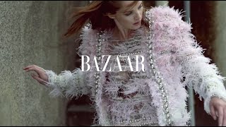 Alexina Graham  Harpers Bazaar  backstage [upl. by Claudell]