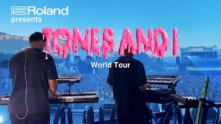 TONES amp I World Tour  Roland System 8 Jupiter X [upl. by Elmira]