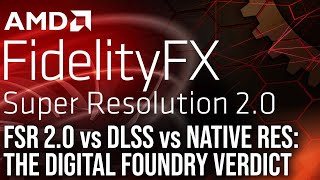 AMD FidelityFX Super Resolution 20  FSR 20 vs Native vs DLSS  The DF Tech Review [upl. by Nodnek68]