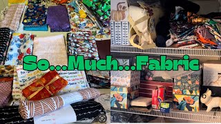 Rag Quilt Vlog I have so much fabric [upl. by Alfonse15]