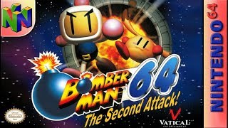 Longplay of Bomberman 64 The Second Attack [upl. by Ytitsahc]