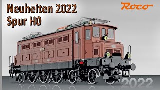 Die Roco Spur H0 Modellbahn Neuheiten 2022 [upl. by Rolfe852]