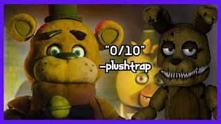 SFMFNAF Plushtrap doesnt like the FNAF Movie [upl. by Ymereg996]