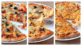 Así es como hay que hacer la MASA de pizza Las TRES mejores recetas [upl. by Martinsen]