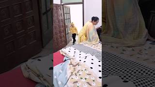 Mom ki Sari Bed Sheet abhi Ne Bigaad Di 😲😜  Part 2 Continue  shorts [upl. by Ravert]