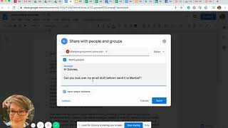 How to share amp change share settings in Google Docs [upl. by Kursh]