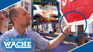 ÜBERKLEBTES Stoppschild verursacht HEFTIGEN UNFALL 😨  Die Ruhrpottwache  SAT1 [upl. by Eudora29]