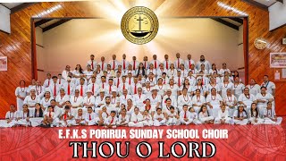 EFKS Porirua Sunday School Choir  Thou O Lord [upl. by Seward]