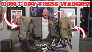 DONT Buy Fishing Waders Until You Watch This Video  Fishing Wader Buying Guide For First Timers [upl. by Ainitsirhc]