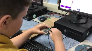 Coding BBC Microbit with Jozef [upl. by Gable998]