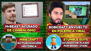 ACUSAN A MrBEAST DE CANIBALlSMO  BOBICRAFT EN POLEMICA VIRAL 😔  STUMBLE GUYS vs BRAWL STARS [upl. by Zora300]