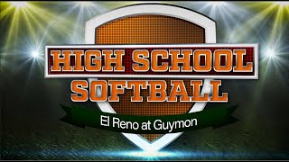 PTCI Softball  El Reno at Guymon [upl. by Adirf]