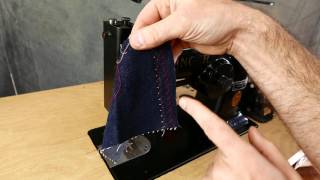 How to Adjust Sewing Machine Thread Tension  Eliminate Birds Nest [upl. by Adelheid]