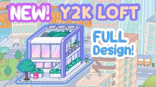 NEW UPDATE Home Designer Y2K Loft Purple Family Home not FREE TOCA BOCA House Ideas Toca Life World [upl. by Mollie]